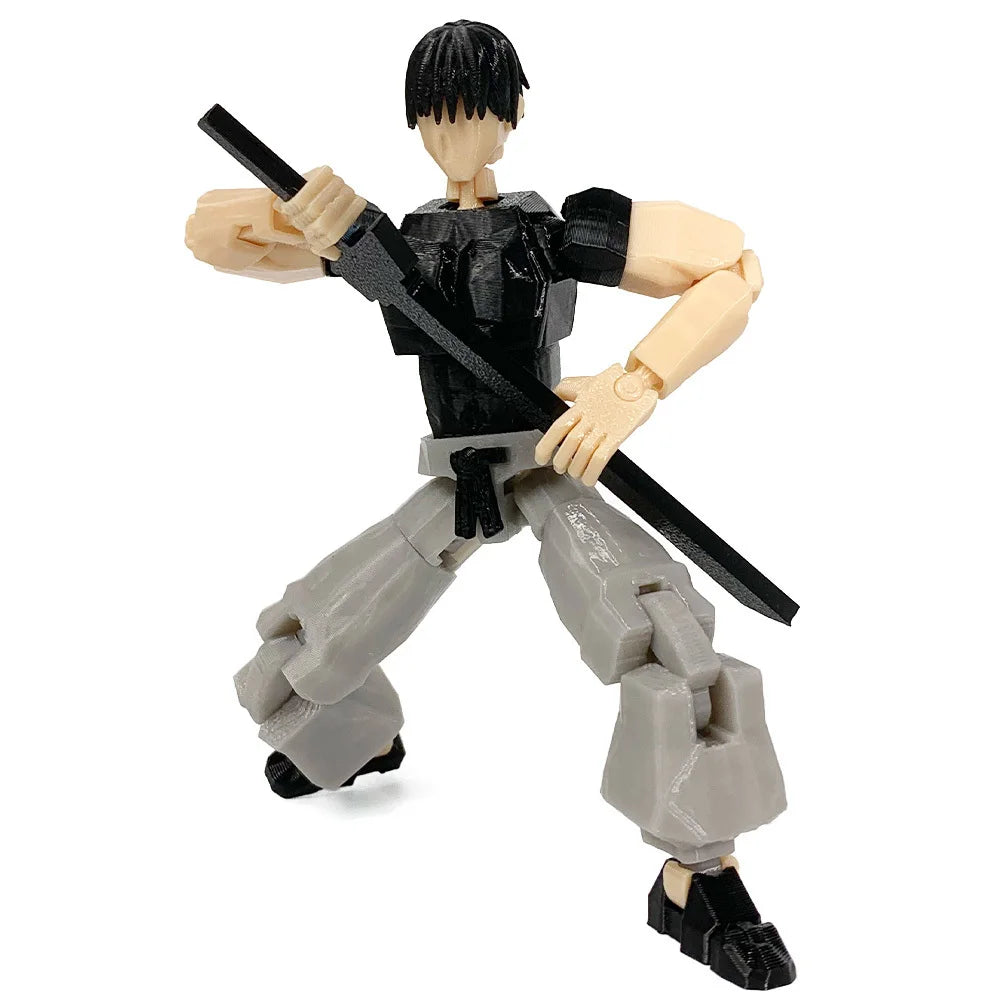 3D Printed Jujutsu Kaisen Fushiguro Toji Anime Multi-Jointed Shapeshift Toys Action Figures Mannequin Model Ornaments Gifts - Jujutsu Kaisen Merch - Free Shipping Buy Now