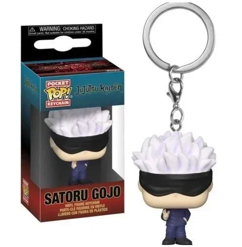 Funko POP 2026 New Original Keychain Jujutsu Kaisen Satoru Gojo Nobara Kugisaki Yuji Itadori Cute Toys Christmas Adults Kids