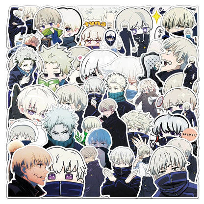 10/30/50pcs Jujutsu Kaisen Anime Stickers Manga Character Inumaki Toge Sticker DIY Helmet Bike Guitar Phone Cool Decals Packing