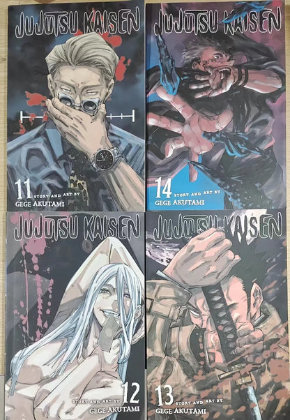 Anime Jujutsu Kaisen Japan Youth Teens Fantasy Science Mystery Suspense English Version Manga Comic Book