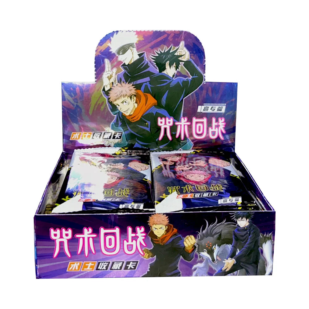 Vente en gros de la plus récente carte de collection Jujutsu Kaisen 1m01, boîte de booster d'anime japonais Doujin, jouets et loisirs pour enfants, cadeau