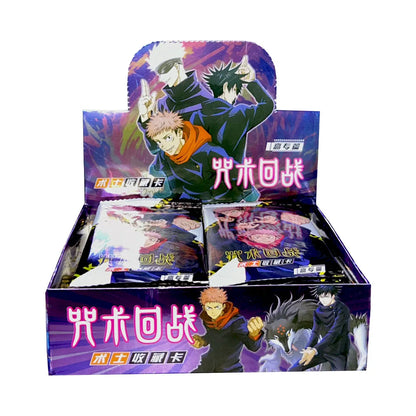 Vente en gros de la plus récente carte de collection Jujutsu Kaisen 1m01, boîte de booster d'anime japonais Doujin, jouets et loisirs pour enfants, cadeau