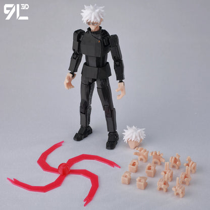 9L3D Printed Anime Jujutsu Kaisen Sukuna Yuji Yuta Satoru Gojo Lucky Dummy 13 Movable Shapeshift Action Figures Mannequin Toys - Jujutsu Kaisen Merch - Free Shipping Buy Now