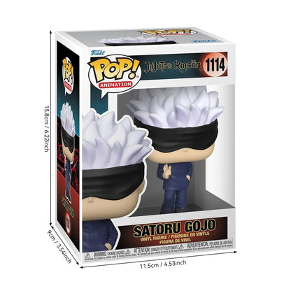 Funko POP - Satoru Gojo-#1114-Anime character figurines, collector figurines, anime fans, creative birthday gifts, anime fan