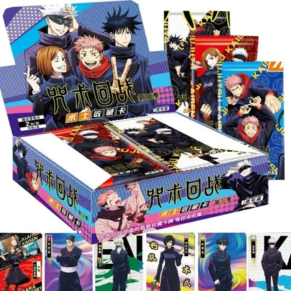 Jujutsu Kaisen Anime Character Collection Deluxe Rare Full Set - Gojo Fushiguro Megumi Itadori Card Game Toy Japanese
