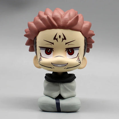 Anime Megumi Jujutsu Kaisen Nanami Figures GK Satoru Gojo Geto Suguru Sitting Look Up Toji Figure PVC Model Collection Toy Gifts - Jujutsu Kaisen Merch - Free Shipping Buy Now