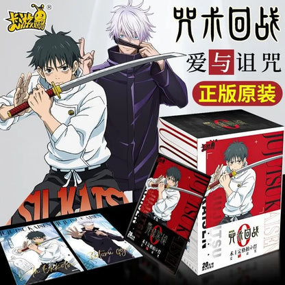 Kayou Jujutsu Kaisen Series Collectible Cards Whole Box Gojo Satoru Figures Anime Collection Badges Trendy Toy For Fans Gift