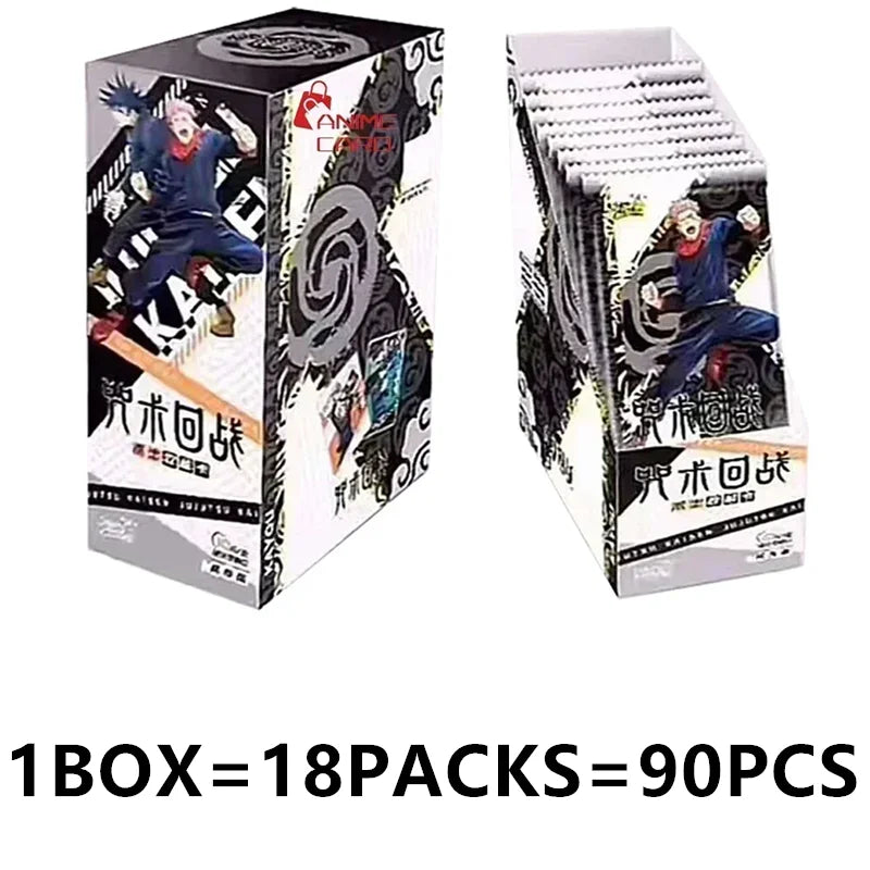 Genuine Jujutsu Kaisen Card Warlock Cards Gojo Satoru Fushiguro Megumi Itadori Yuji Cards Anime Peripheral Collection Cards Toy