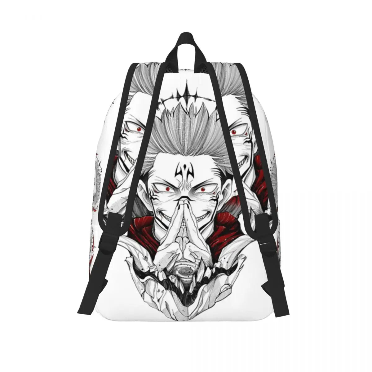 Sac à dos Jujutsu Kaisen Sukuna pour hommes et femmes, mode étudiant, randonnée, voyage, sac à dos, anime, manga, ordinateur portable, sacs en toile, sport