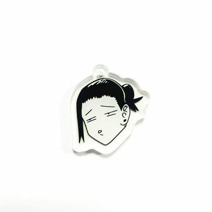 Porte-clés long et amusant pour cosplay, Anime Jujutsu Kaisen, Gojo Satoru Geto Suguru, pendentif pour sac, accessoires de collection pour fans