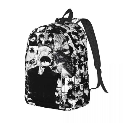 Sac à dos Jujutsu Kaisen Sukuna pour hommes et femmes, mode étudiant, randonnée, voyage, sac à dos, anime, manga, ordinateur portable, sacs en toile, sport