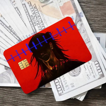 Cool Fashion Anime Popular Hot Top Jujutsu Kaisen Luxury Credit Card Film Debit Protect Bank Bus Card Sticker Skin