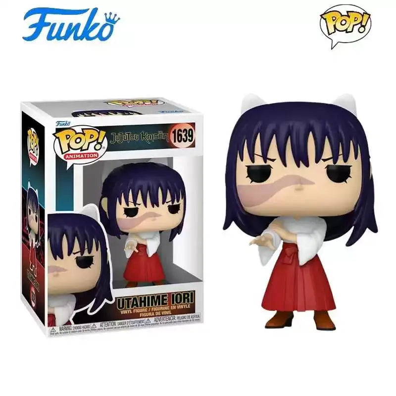 Genuin Funko Pop Original Jujutsu Kaisen Series Utahime Iori Action Figure Model Toy Gift for Kids Collection Desktop Ornaments