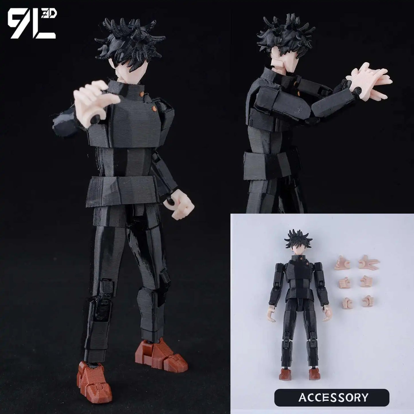 9L3D Printed Anime Jujutsu Kaisen Sukuna Yuji Yuta Satoru Gojo Lucky Dummy 13 Movable Shapeshift Action Figures Mannequin Toys - Jujutsu Kaisen Merch - Free Shipping Buy Now