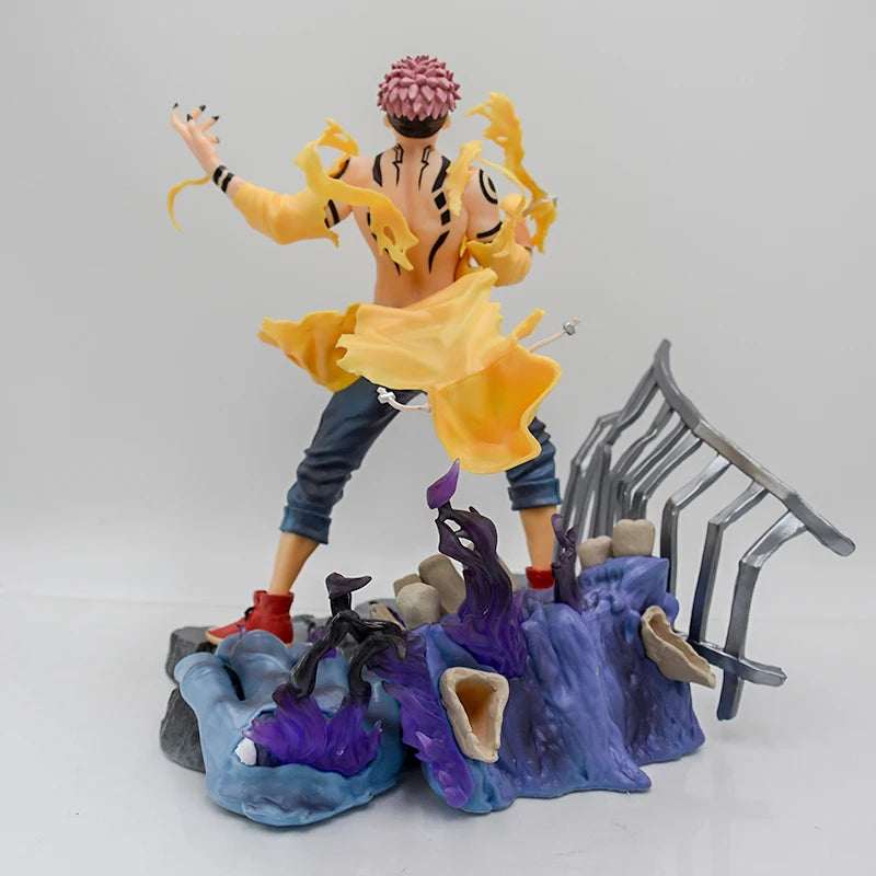 27cm Jujutsu Kaisen Ryomen Sukuna Anime Figure Gojo Satoru/Yuta Okkotsu Action Figure Suguru Geto Figurine Model Doll Toys Gifts - Jujutsu Kaisen Merch - Free Shipping Buy Now