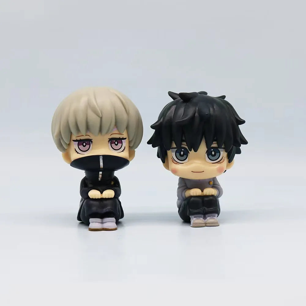 Jujutsu Kaisen Anime Figure Kawaii Geto Suguru PVC Model Fushiguro Figurine Cute Inumaki Gojo Satoru Okkotsu Yuta Brithday Gift - Jujutsu Kaisen Merch - Free Shipping Buy Now