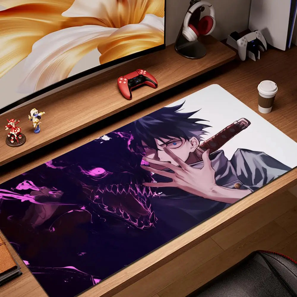 Okkotsu Yuta J-Jujutsu K-Kaisen Mouse Pad Keyboard Mouse stitch Mouse pad,Desk Mats,Gaming Accessories,PC Parts XXL90x40cm
