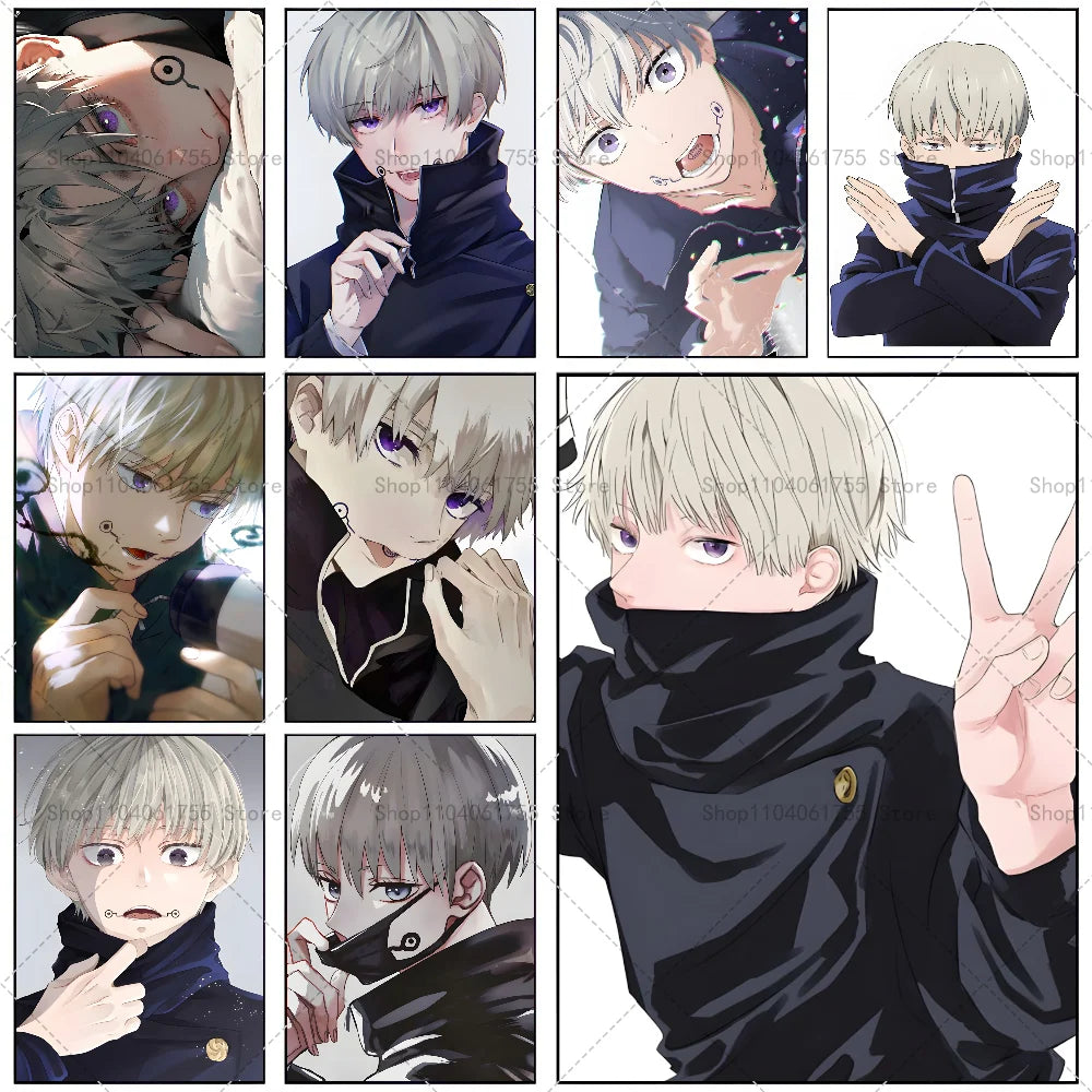 1PC Anime Jujutsu Kaisen Inumaki Toge Poster Self-adhesive Art Waterproof Paper Sticker Coffee House Bar Room Wall Decor