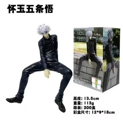 11cm New Gojo Satoru Anime Jujutsu Kaisen Action Figure Itadori Yuji Seated Noodle Stopper Model Toys Japanese Dolls Hobbies  - Jujutsu Kaisen Merch - Free Shipping Buy Now